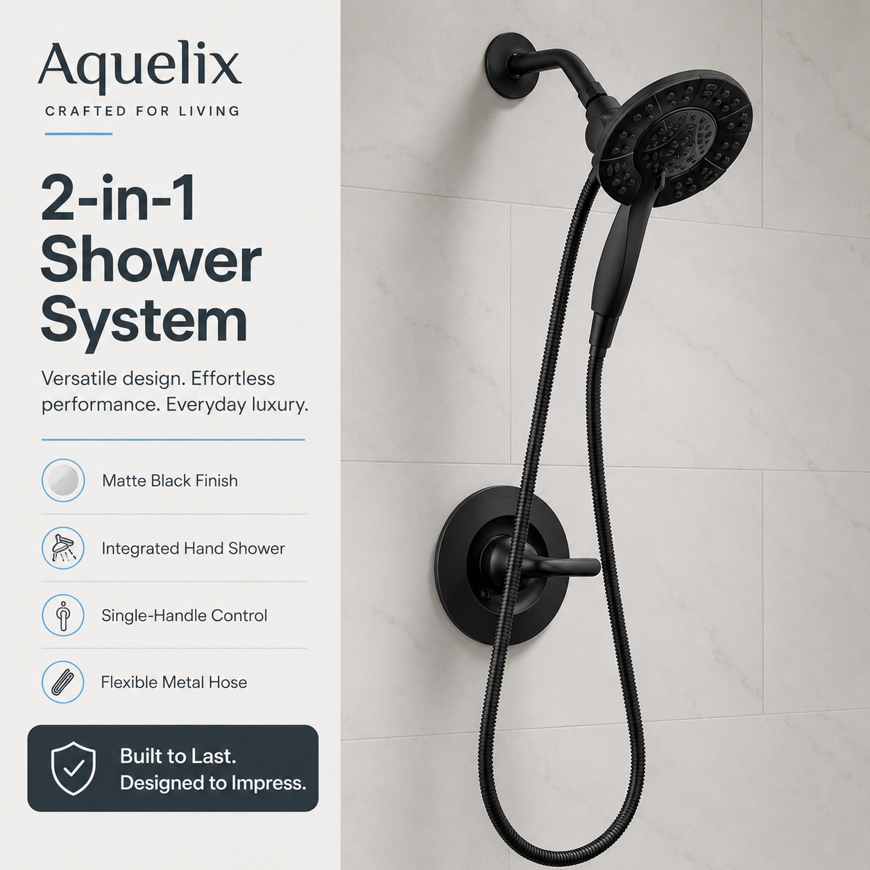 2-in-1 Shower System